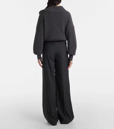 Joseph Alanel virgin wool wide-leg pants | Thumbnail 5