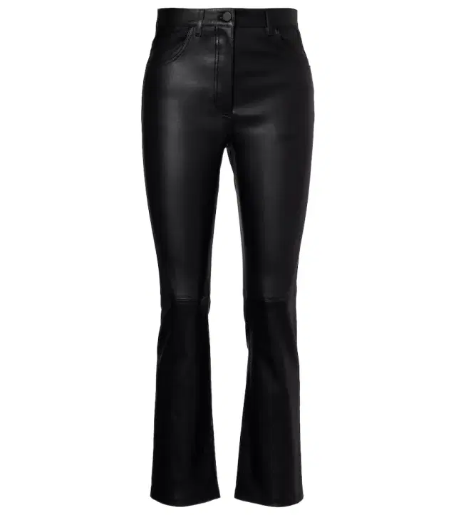 Duke leather slim pants