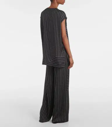 Joseph Louison striped silk-blend top | Thumbnail 3