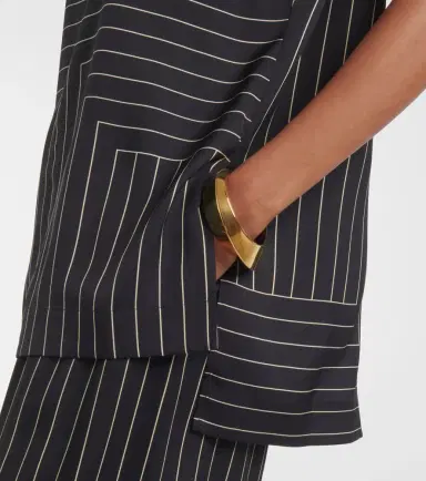 Joseph Louison striped silk-blend top | Thumbnail 5