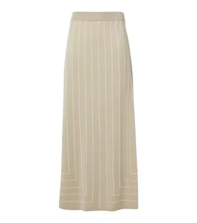 Joseph Striped cotton and silk maxi skirt | Thumbnail 1
