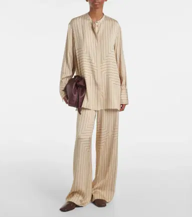 Joseph Hulin silk-blend wide-leg pants | Thumbnail 2