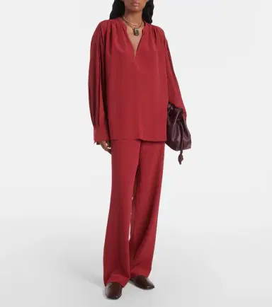 Joseph Silk blouse | Thumbnail 4