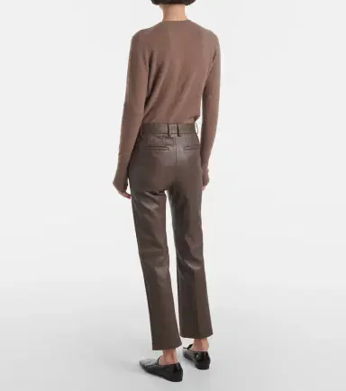 Joseph Coleman leather slim pants | Thumbnail 2