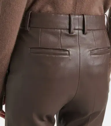 Joseph Coleman leather slim pants | Thumbnail 3