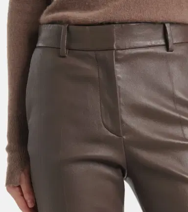 Joseph Coleman leather slim pants | Thumbnail 4