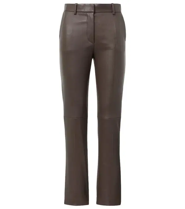 Joseph Coleman leather slim pants