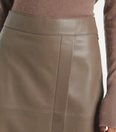 Joseph Leather midi skirt | Thumbnail 5