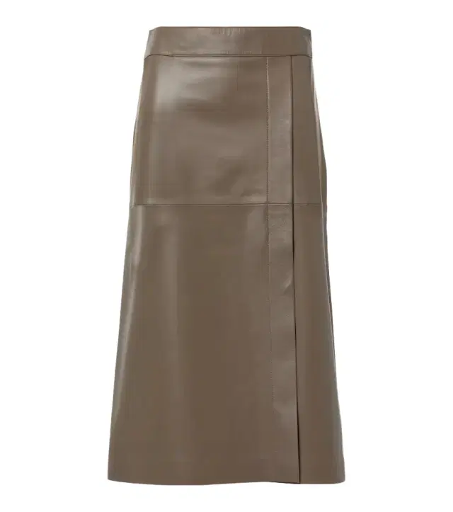 Joseph Leather midi skirt