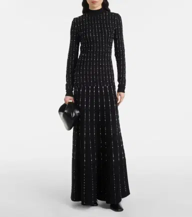 Joseph Ribbed-knit cotton-blend maxi skirt | Thumbnail 4