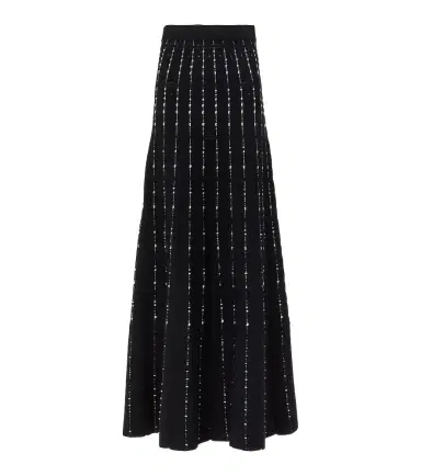 Joseph Ribbed-knit cotton-blend maxi skirt | Thumbnail 1