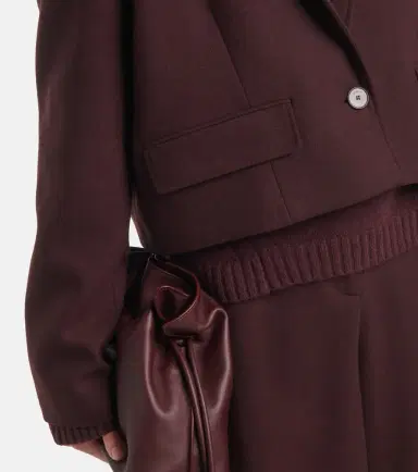 Joseph Cropped single-breasted wool jacket | Thumbnail 7