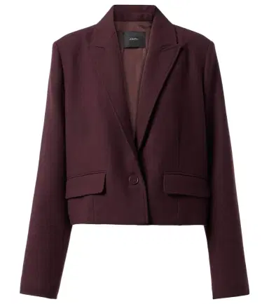 Joseph Cropped single-breasted wool jacket | Thumbnail 1