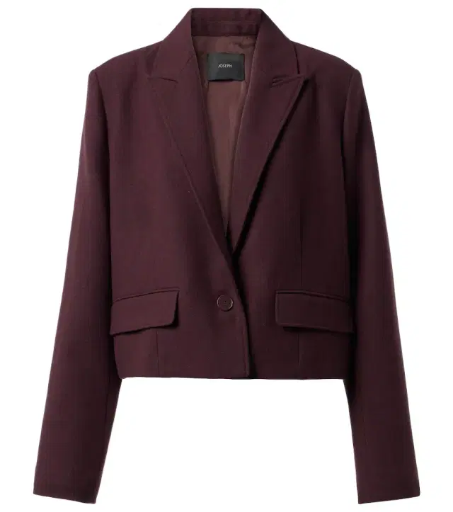 Joseph Cropped single-breasted wool jacket