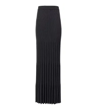 Joseph Merino ribbed-knit wool maxi skirt | Thumbnail 1