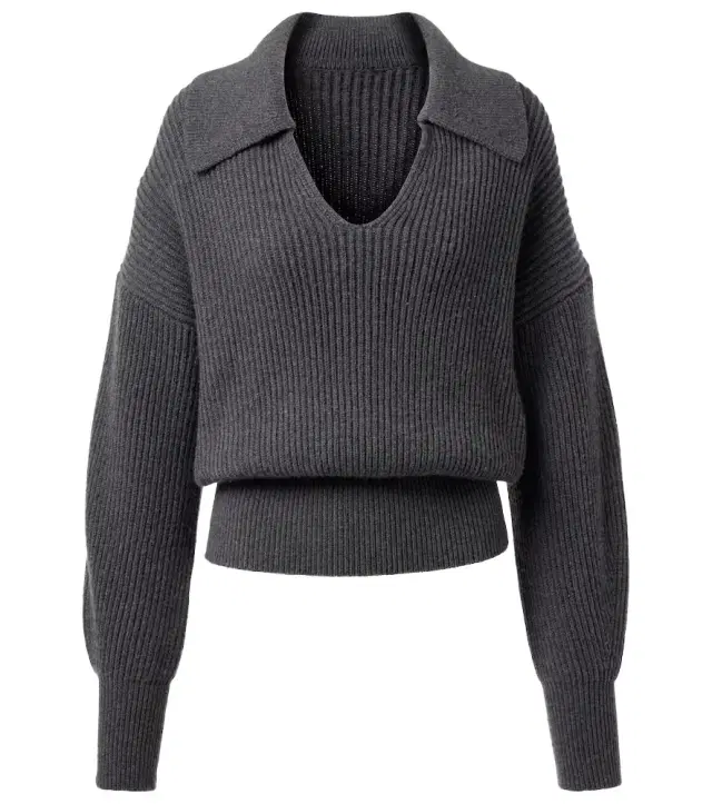Joseph Ribbed-knit wool-blend polo sweater