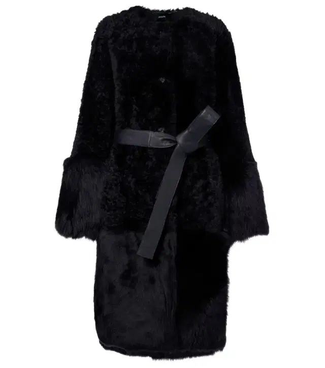Joseph Tina belted shearling coat