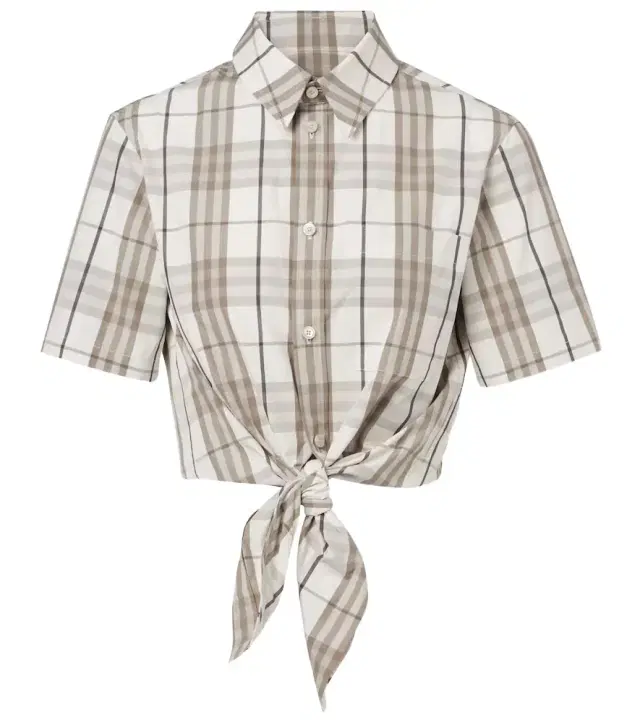 Burberry Check cotton shirt