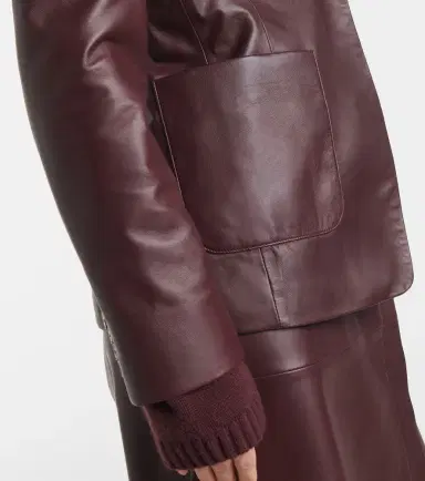Joseph Leather blazer | Thumbnail 3