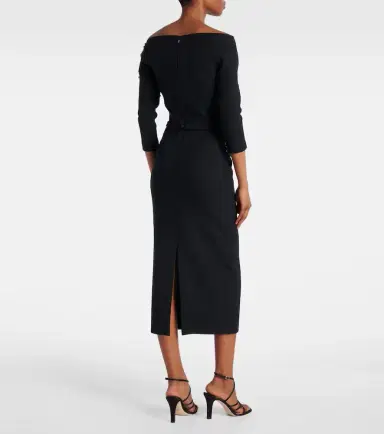 Safiyaa Linda crystal-embellished midi dress | Thumbnail 3