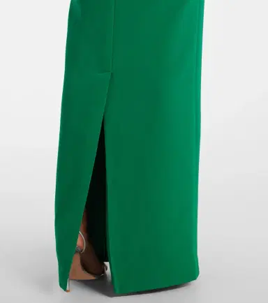 Safiyaa One-shoulder crêpe gown | Thumbnail 3