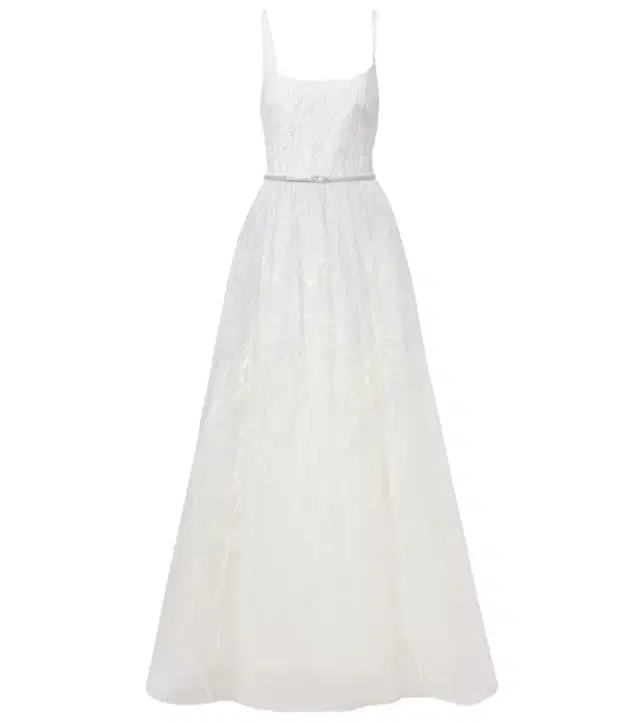 Elie Saab Embroidered tulle gown