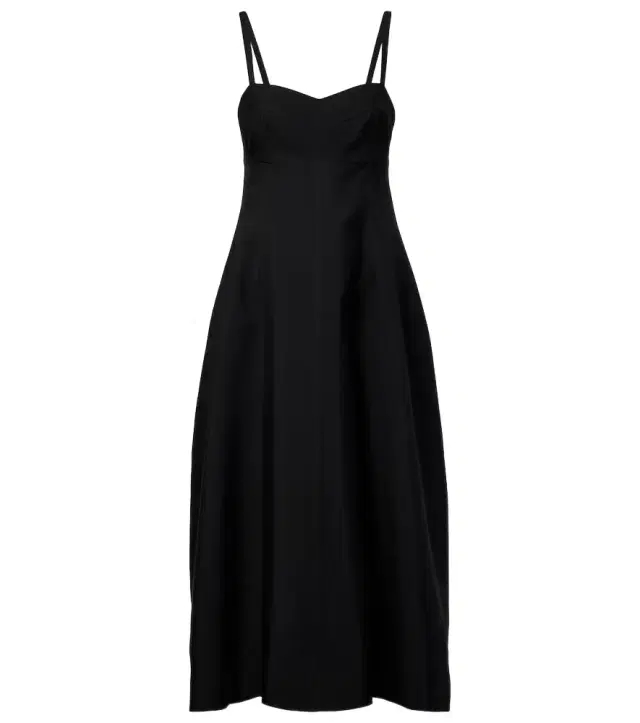 Jil Sander Gabardine midi dress