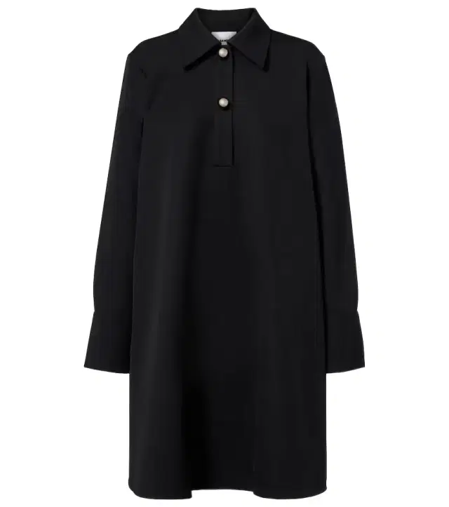 Jil Sander Wool polo dress