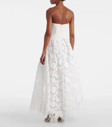 Elie Saab Embroidered tulle gown | Thumbnail 4