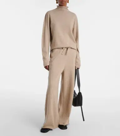 Jil Sander Cashmere wide-leg pants | Thumbnail 2