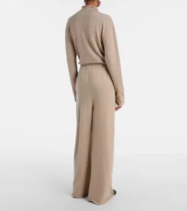 Jil Sander Cashmere wide-leg pants | Thumbnail 3