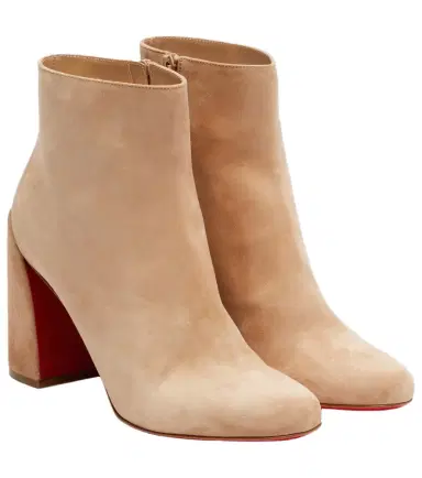 Christian Louboutin Turela 85 suede ankle boots | Thumbnail 1
