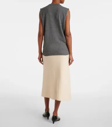 Jil Sander Cashmere sweater vest | Thumbnail 3 Jil Sander Cashmere sweater vest | Thumbnail 3
