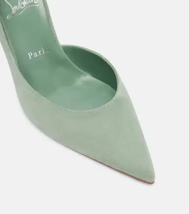 Christian Louboutin Iriza 85 suede pumps | Thumbnail 4 Christian Louboutin Iriza 85 suede pumps | Thumbnail 4