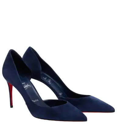 Christian Louboutin Iriza 85 suede pumps | Thumbnail 1 Christian Louboutin Iriza 85 suede pumps | Thumbnail 1