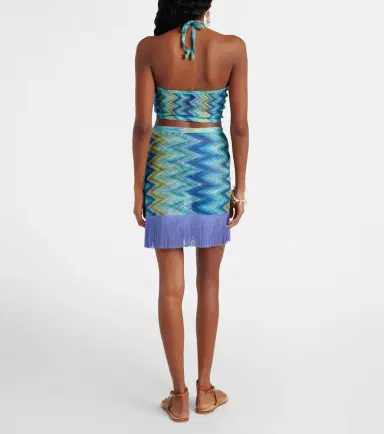 Missoni Zigzag sheer halterneck top | Thumbnail 2 Missoni Zigzag sheer halterneck top | Thumbnail 2