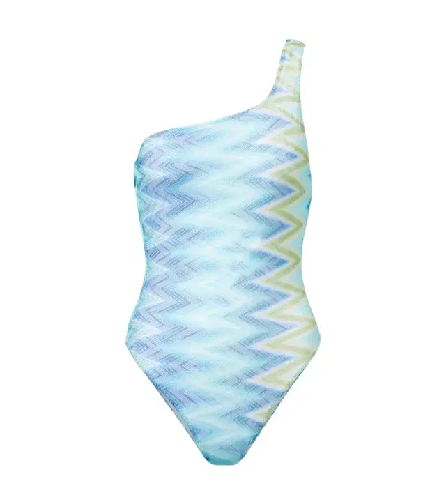 Missoni Zigzag one-shoulder swimsuit