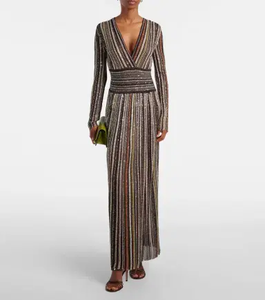 Missoni Sequined striped gown | Thumbnail 2 Missoni Sequined striped gown | Thumbnail 2