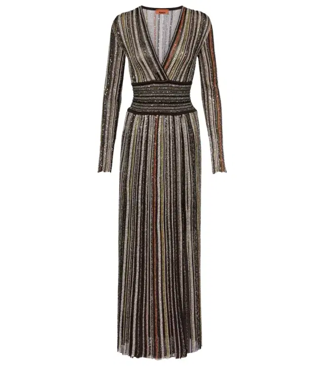 Missoni Sequined striped gown
