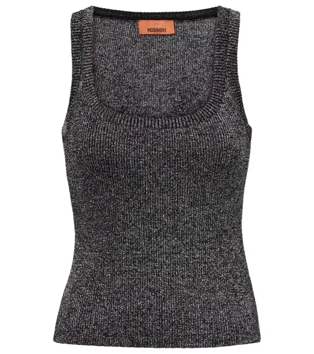 Missoni Lamé tank top