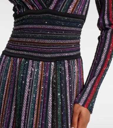 Missoni Sequined striped gown | Thumbnail 3