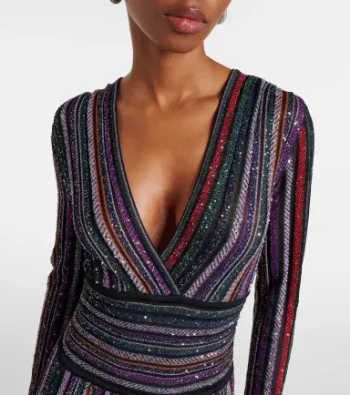 Missoni Sequined striped gown | Thumbnail 5