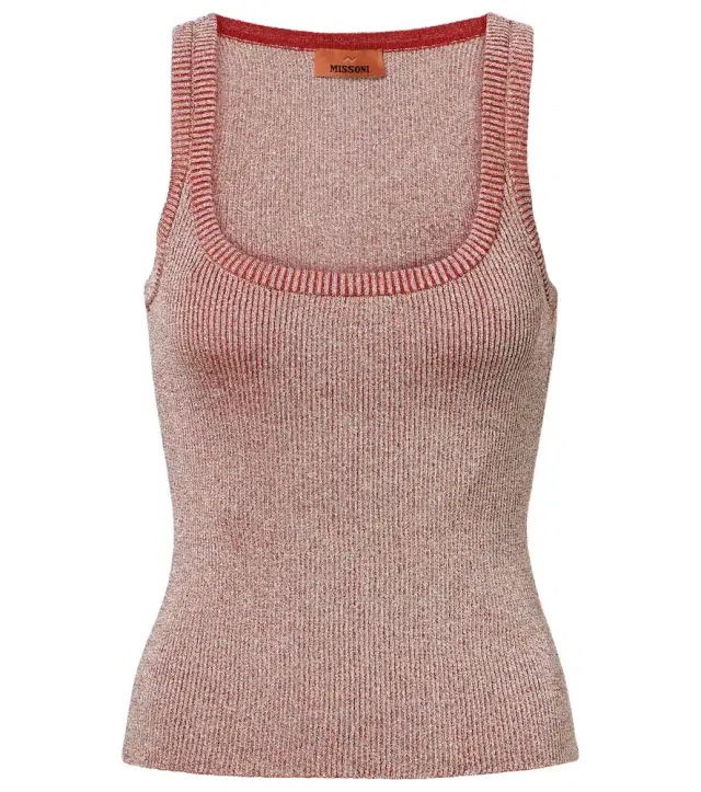 Missoni Lamé tank top