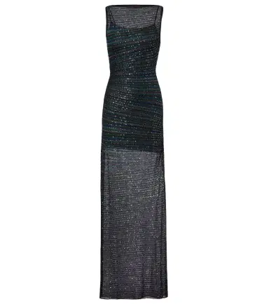Missoni Semi-sheer maxi dress | Thumbnail 1