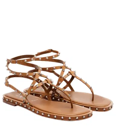Christian Louboutin Bombina spiked leather sandals | Thumbnail 1 Christian Louboutin Bombina spiked leather sandals | Thumbnail 1