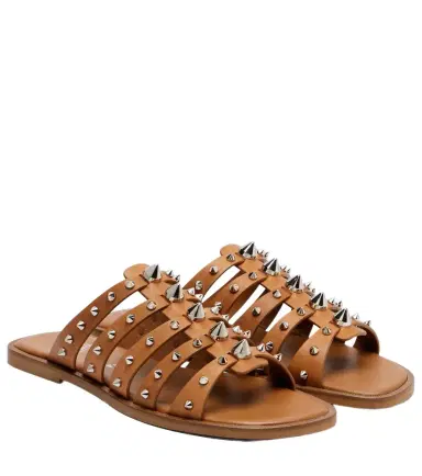 Christian Louboutin Charja spiked leather sandals | Thumbnail 1