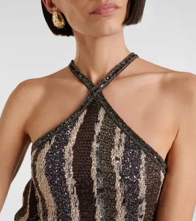 Missoni Sequined open-back lamé gown | Thumbnail 3 Missoni Sequined open-back lamé gown | Thumbnail 3