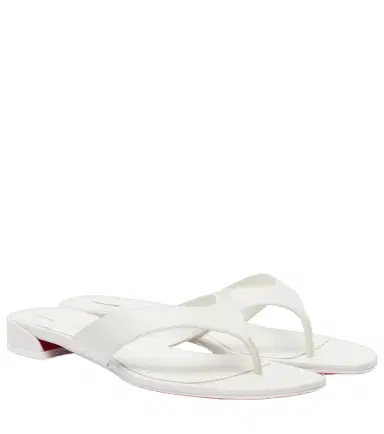 Christian Louboutin Sweet Janetonga leather thong sandals | Thumbnail 1 Christian Louboutin Sweet Janetonga leather thong sandals | Thumbnail 1