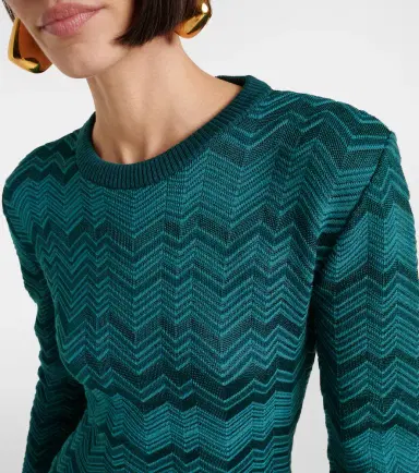 Missoni Zigzag knitted minidress | Thumbnail 3