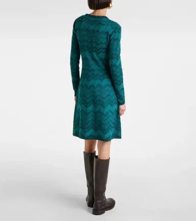 Missoni Zigzag knitted minidress | Thumbnail 4
